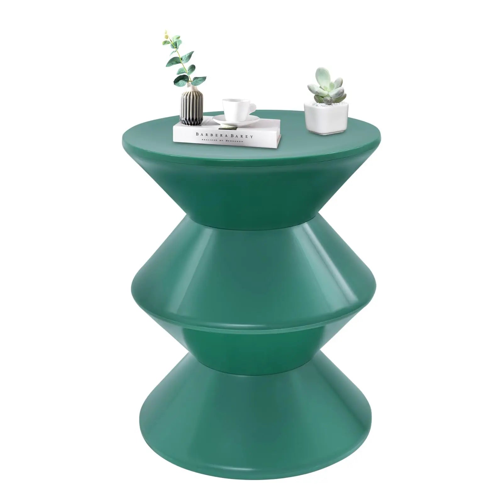 Pedestal Circle Accent Tables Geometric