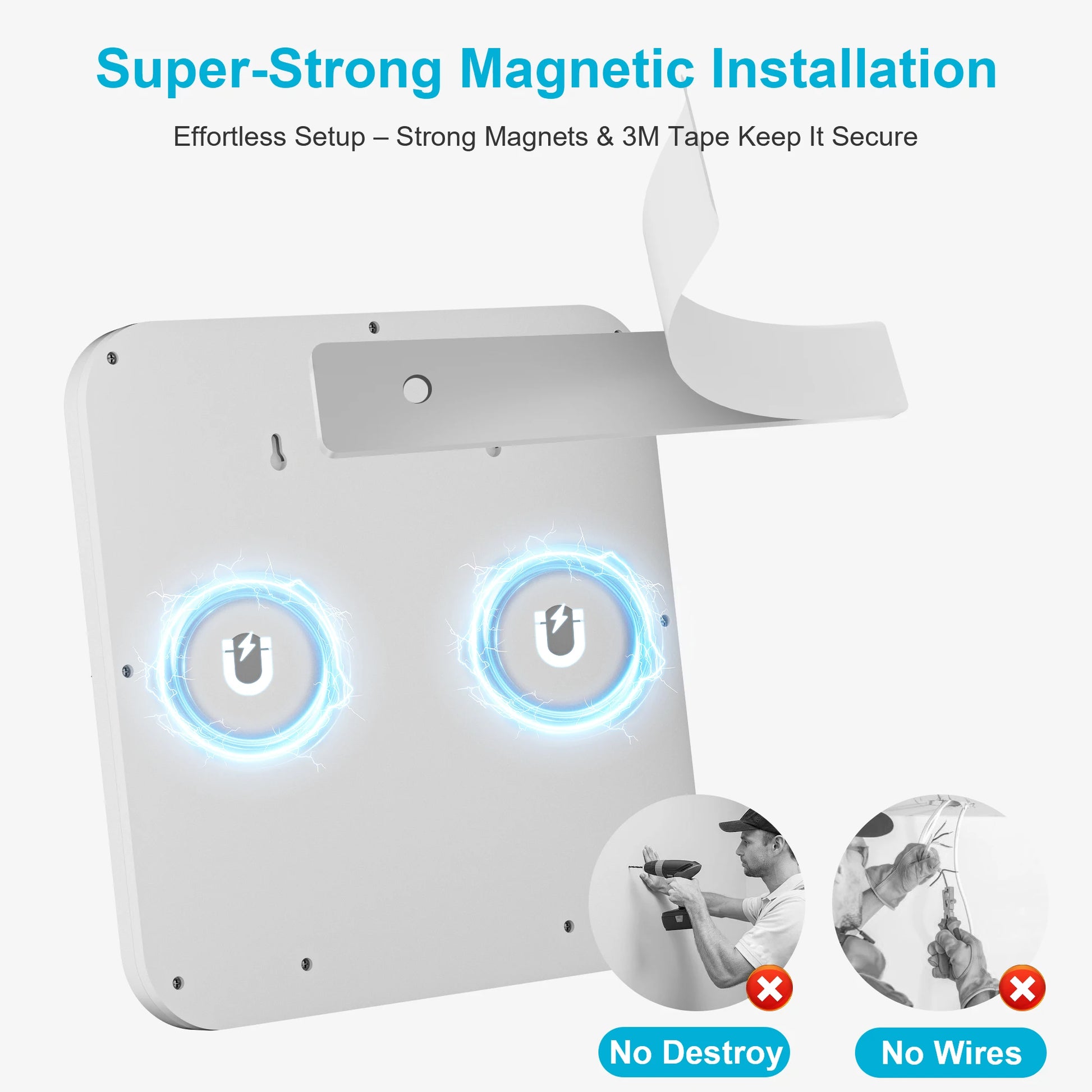 Modern Motion Sensor Ceiling Light Rechargeable Magnetic