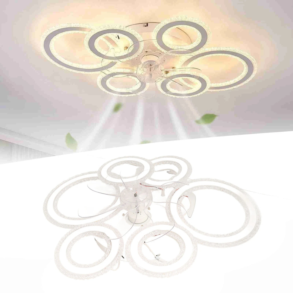 Modern Ceiling Fan Light Flush Mount Nordic