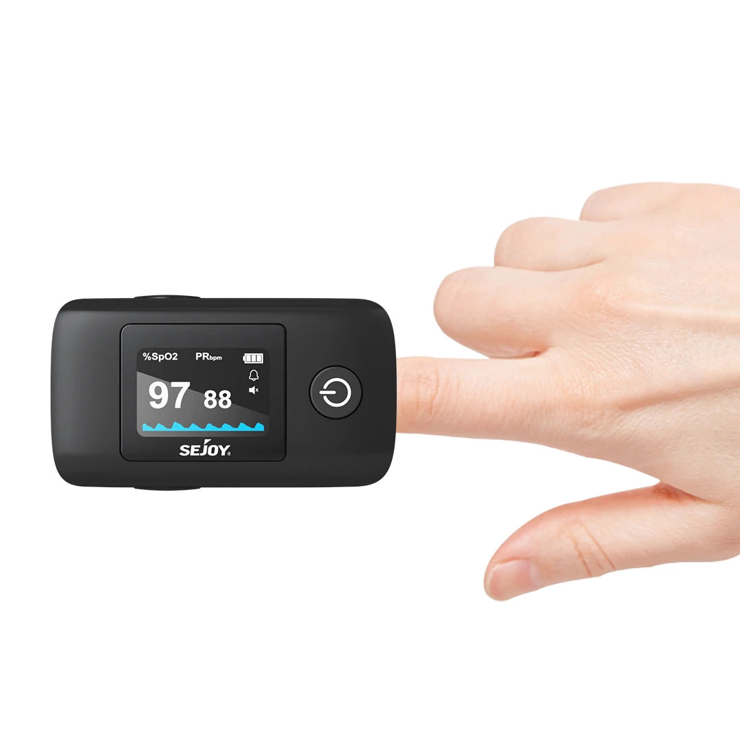 Wrist Blood Pressure Monitor Finger Pulse Oximeter