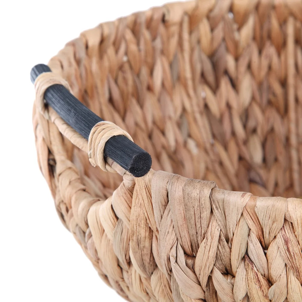 Natural Woven Water Hyacinth Decorative Bowl