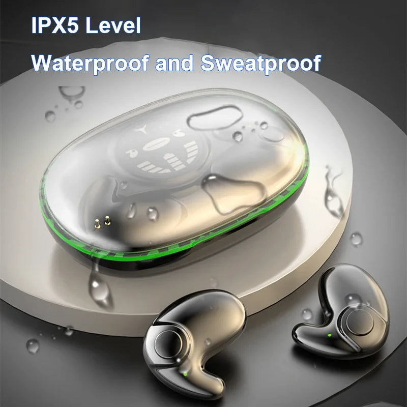 Invisible Sleep Earbuds Bluetooth Waterproof Noise Reduction