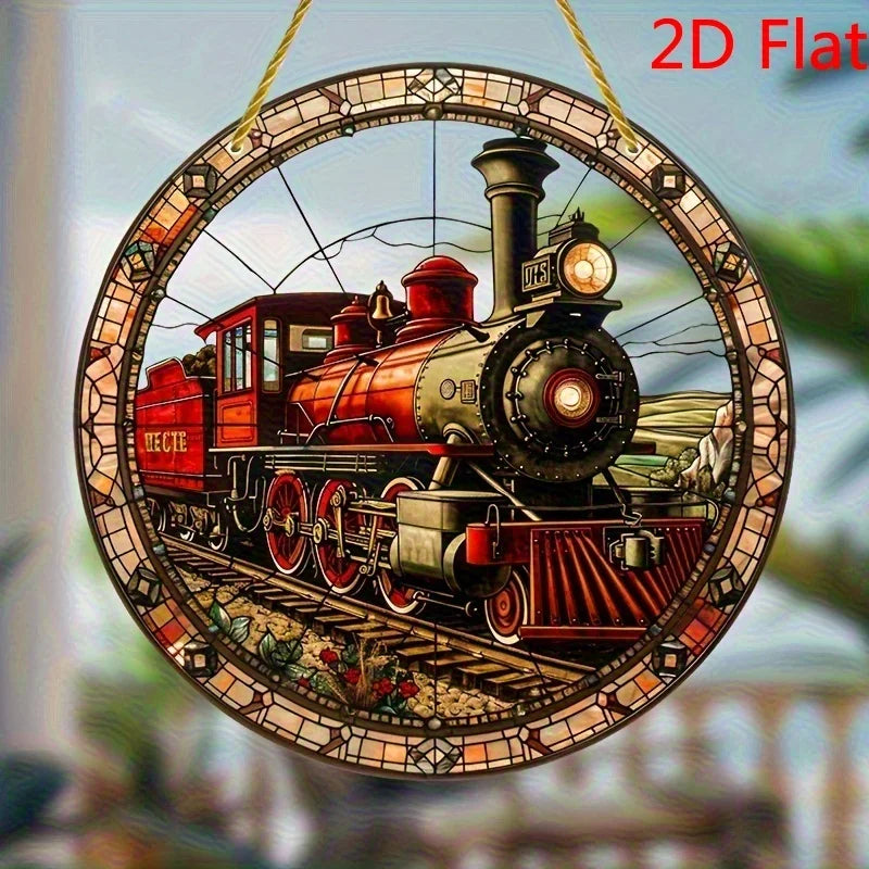 2D Stained Glass Suncatcher