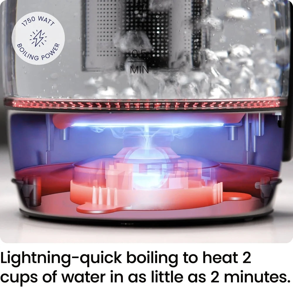 Custom-Temp Stainless Steel Electric Kettle 1750W