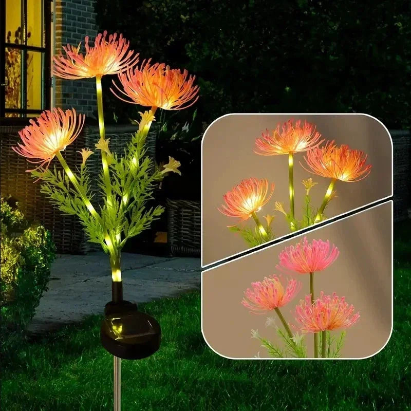Sunflower Solar Garden Lawn Lights