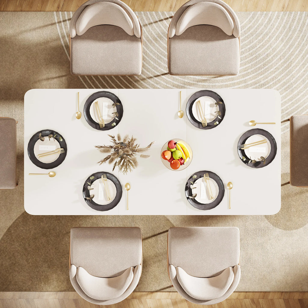 Modern Dining Table for 4-6 People