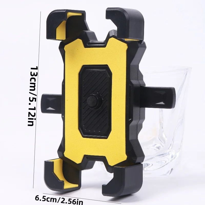 360° Bike/Motorcycle Phone Mount Shockproof Anti-Slip