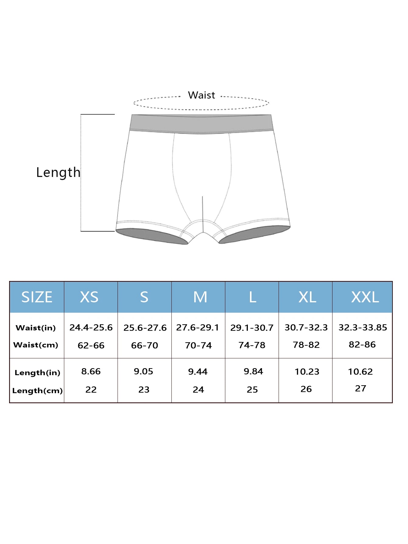 4 Ice Silk Pouch Breathable Boxer Shorts