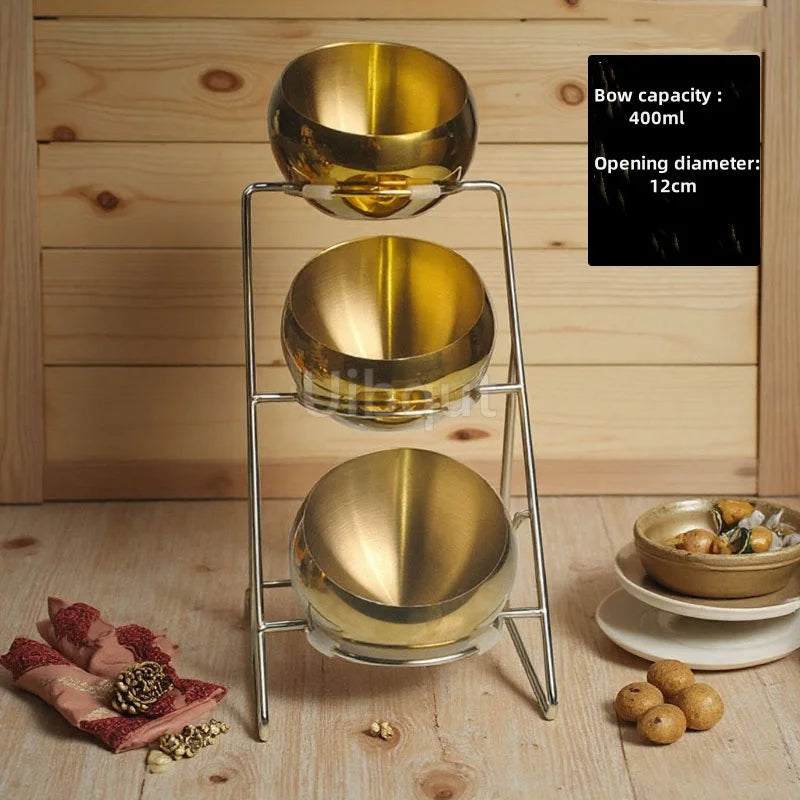 Stainless Steel Oblique mouthed Sauce Bowl Buffet