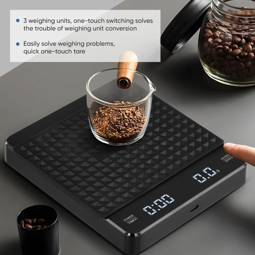 Kitchen Scale Timer Rechargeable