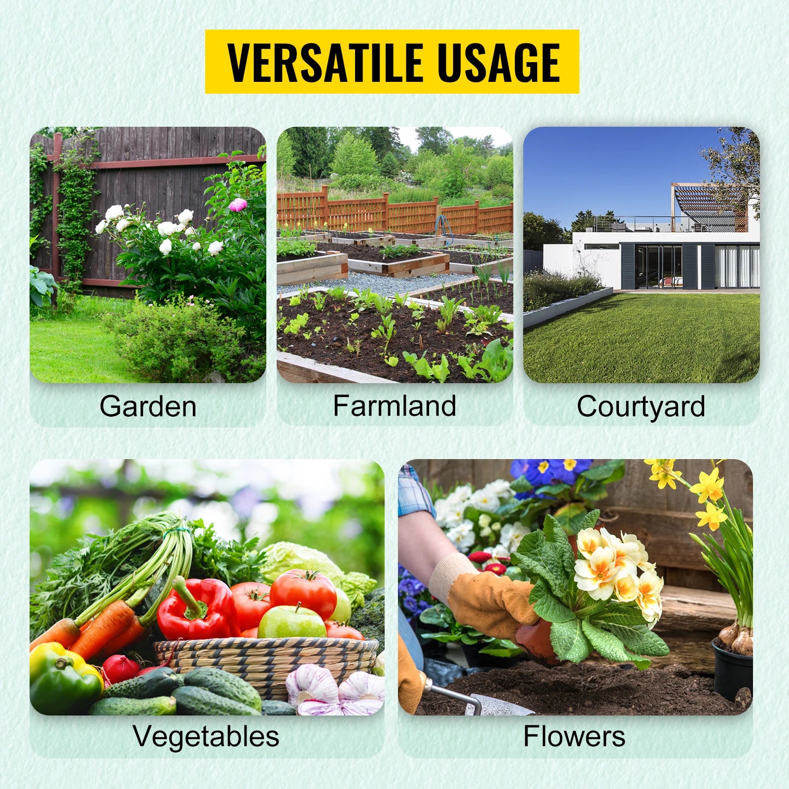 Greenhouse Galvanized Frame & Waterproof Cover