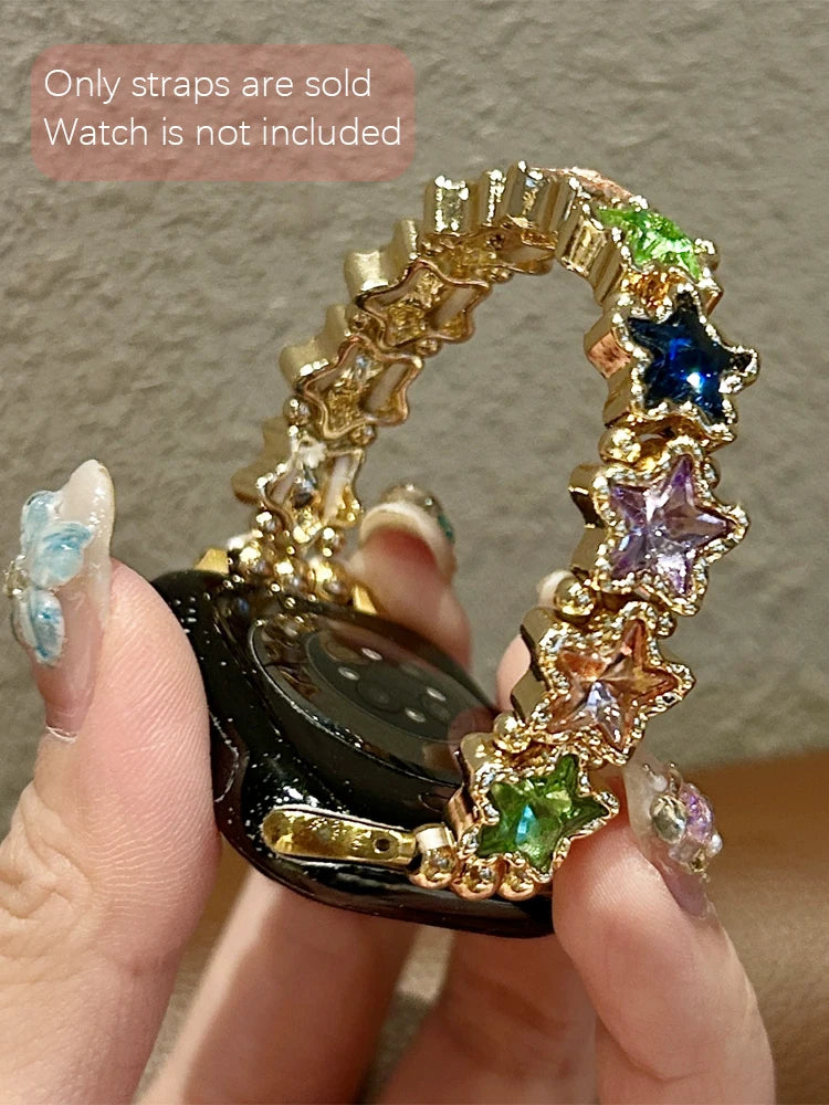 Elasticity Diamond Band For iWatch