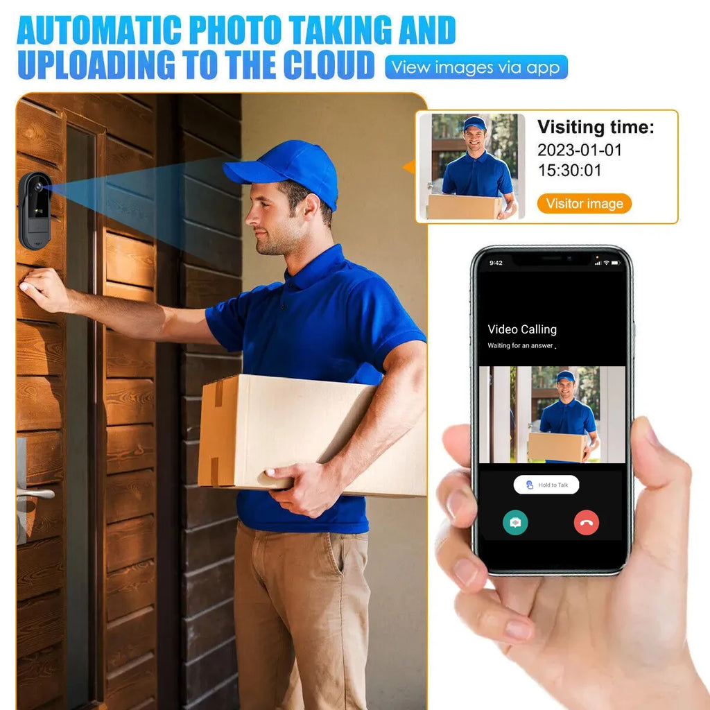 Wireless Security Camera Doorbell