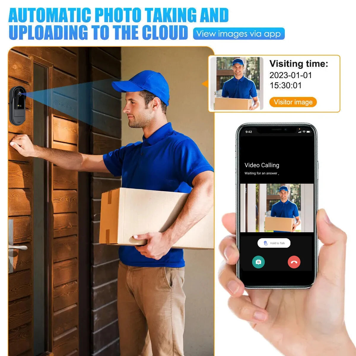 Wireless Security Camera Doorbell