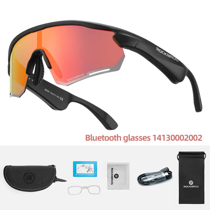 Bluetooth Polarized Sunglasses Headset UV400