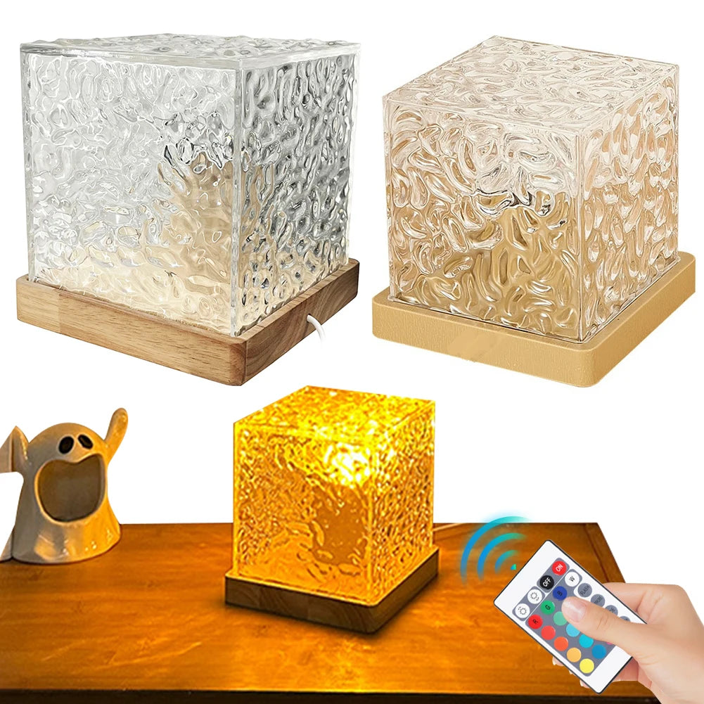 16 Colors Rotating Water Ripple Lamp