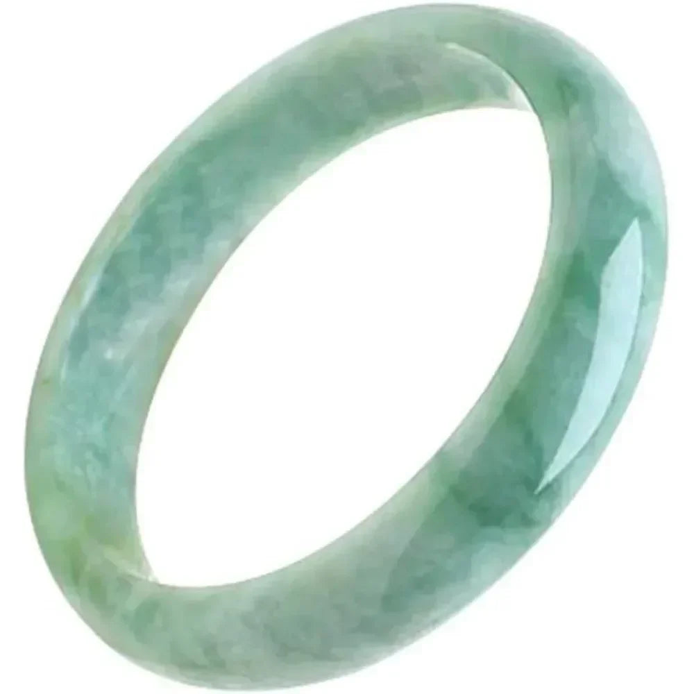 Natural Jade Bangle Bracelet Certificate Gift Box