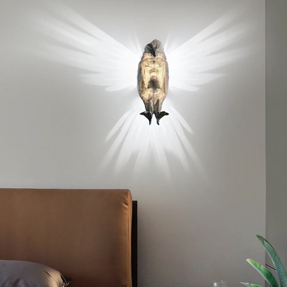 Projector Light 3D Animal LED Wall Lamp