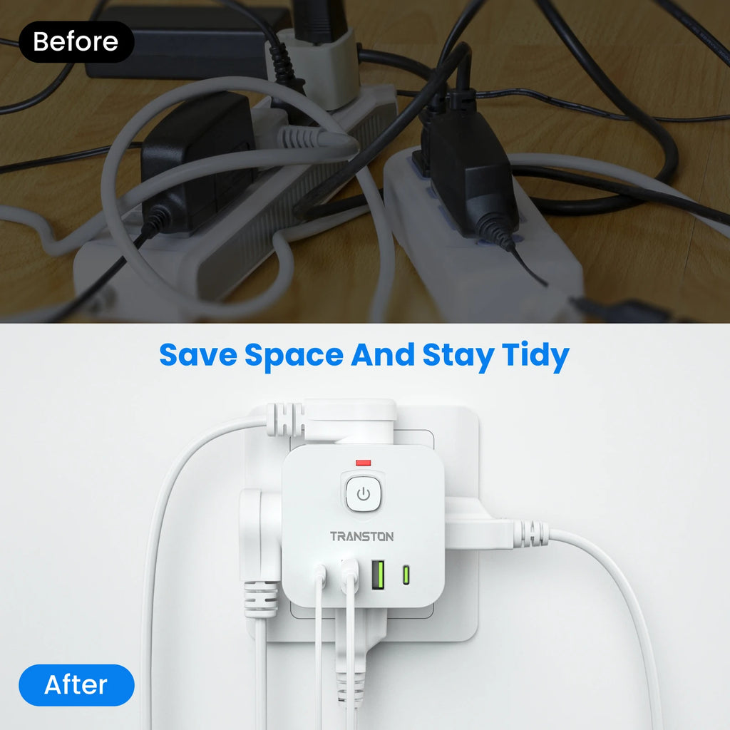 Power Cube /surge  4 Pwr 2 USB 2 USBC