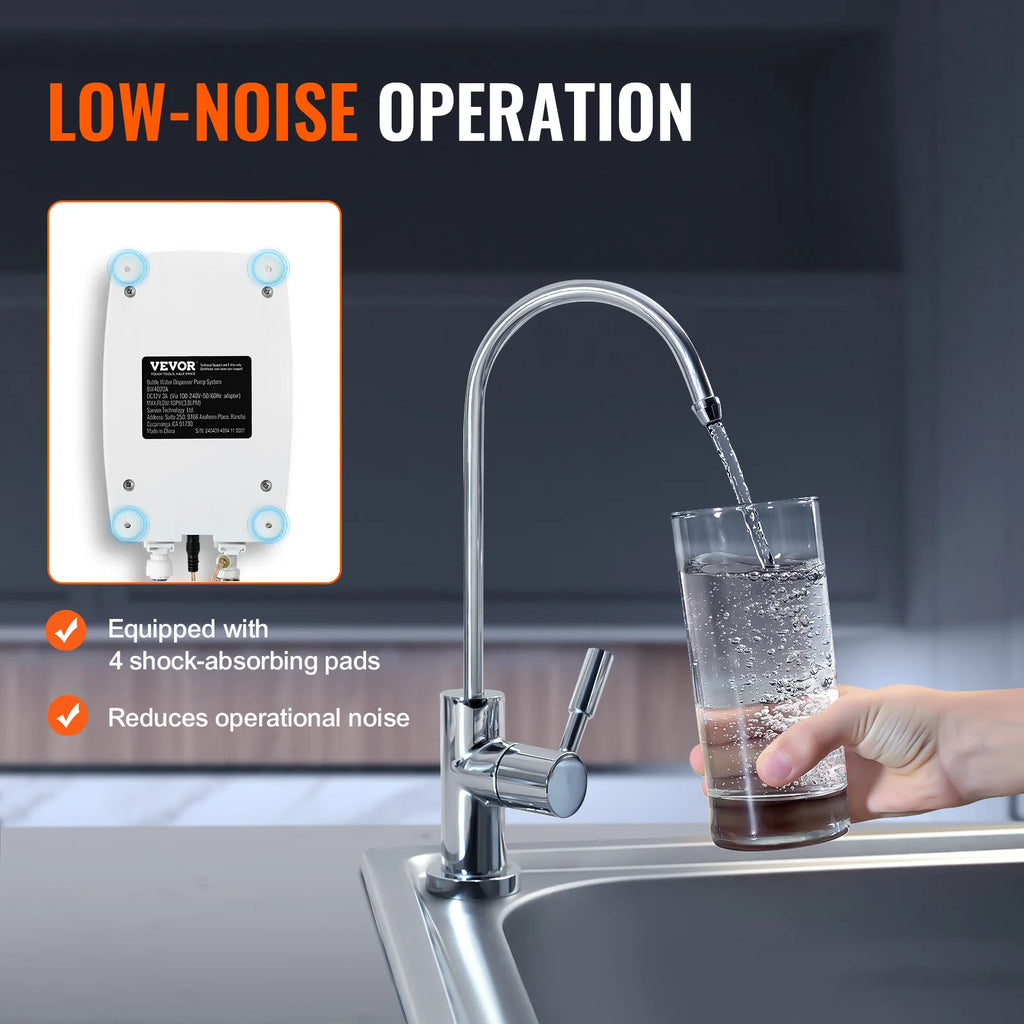 Auto Electric Water Dispenser Double-Pipe Pump