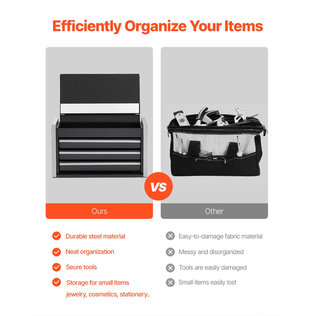 Red Mini Portable Toolbox