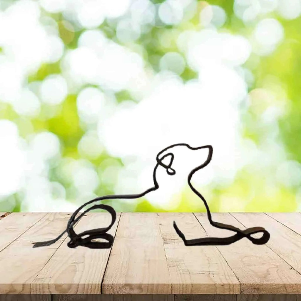 Metal Statue Various Abstract Dog Sculptures