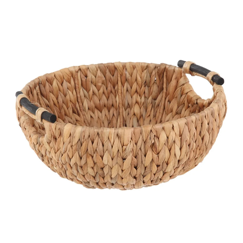 Natural Woven Water Hyacinth Decorative Bowl