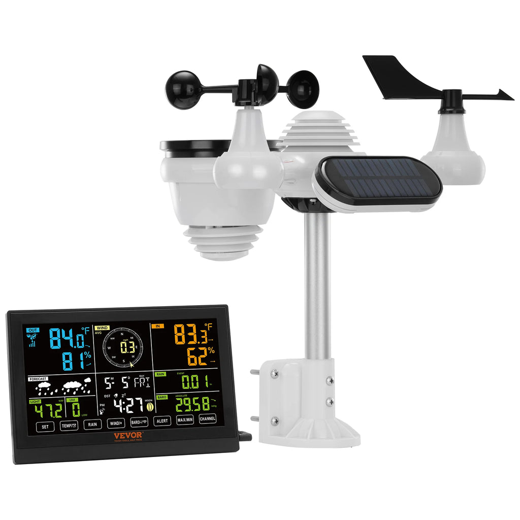 Wireless Weather Station 7.5in Large Color Display