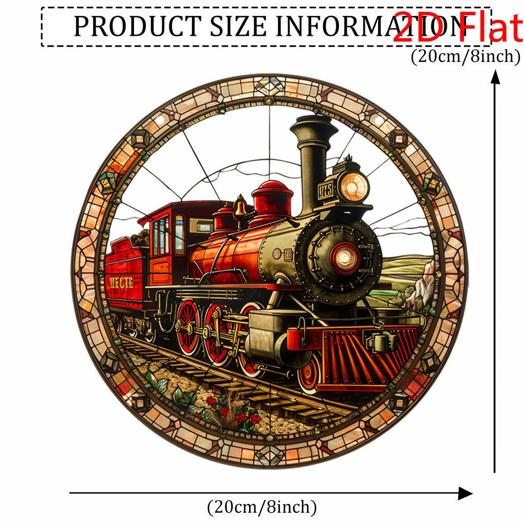 2D Stained Glass Suncatcher