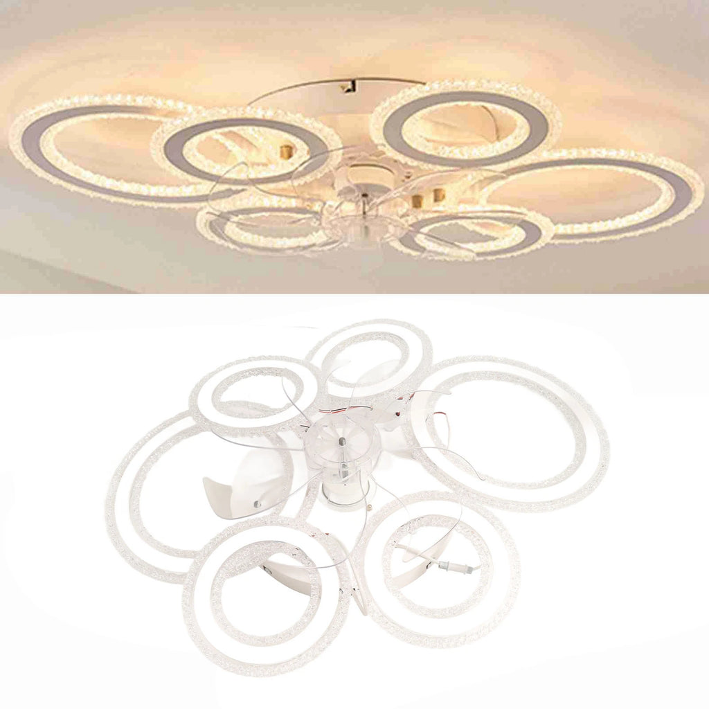 Modern Ceiling Fan Light Flush Mount Nordic