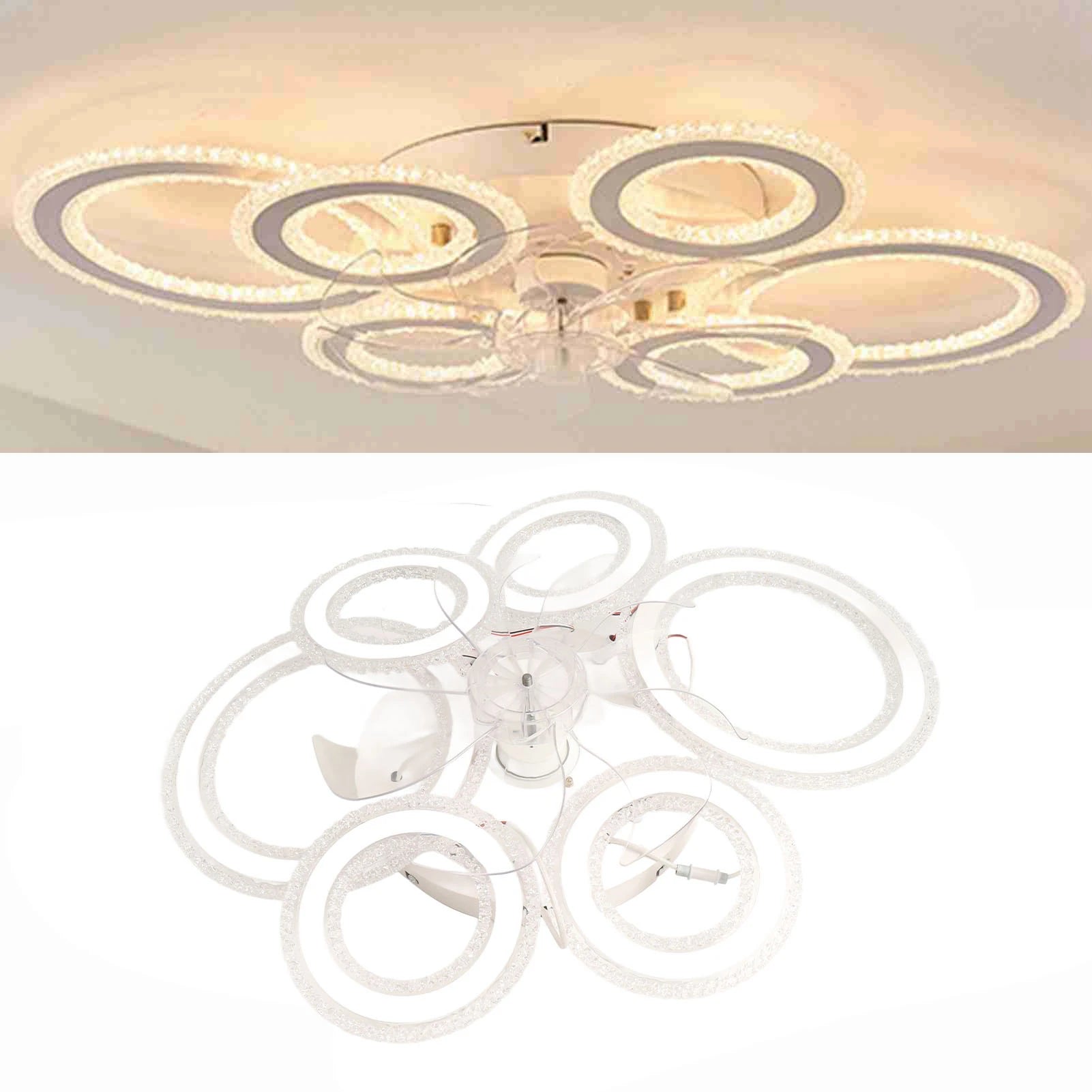 Modern Ceiling Fan Light Flush Mount Nordic