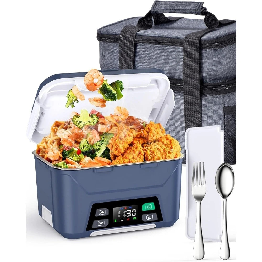 Rechargeable Heated Lunch Box Scheduled Heating