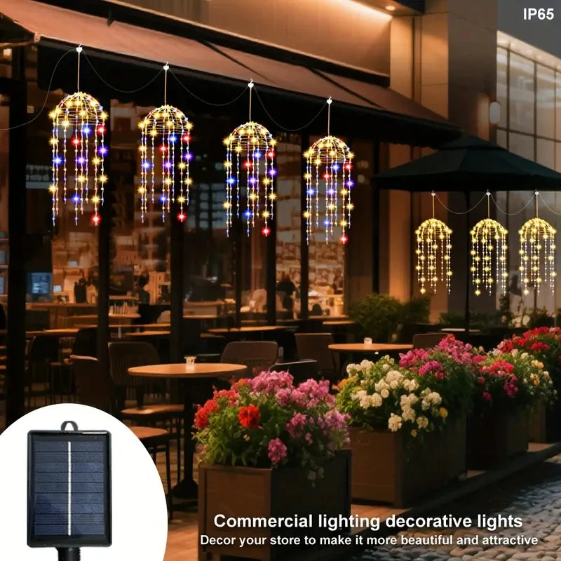 Solar Jellyfish Pendant Light