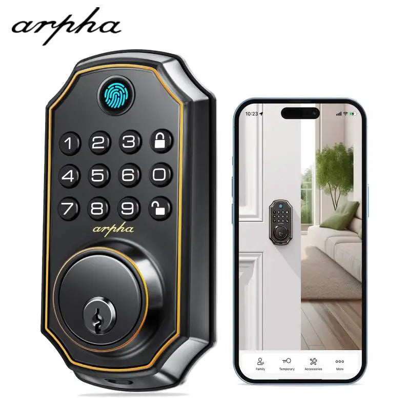 Keyless Entry Door Lock Smart Fingerprint