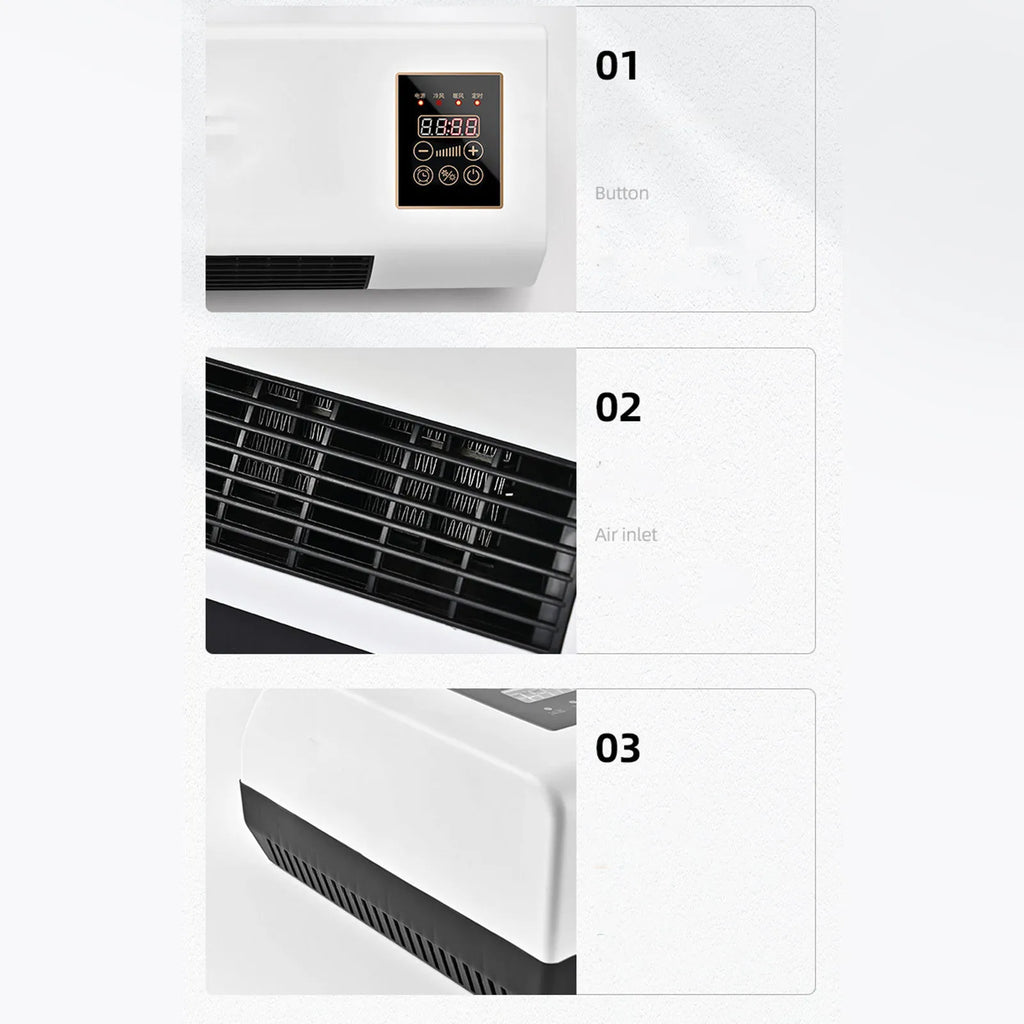 2-in-1 Cooling Heating Compact