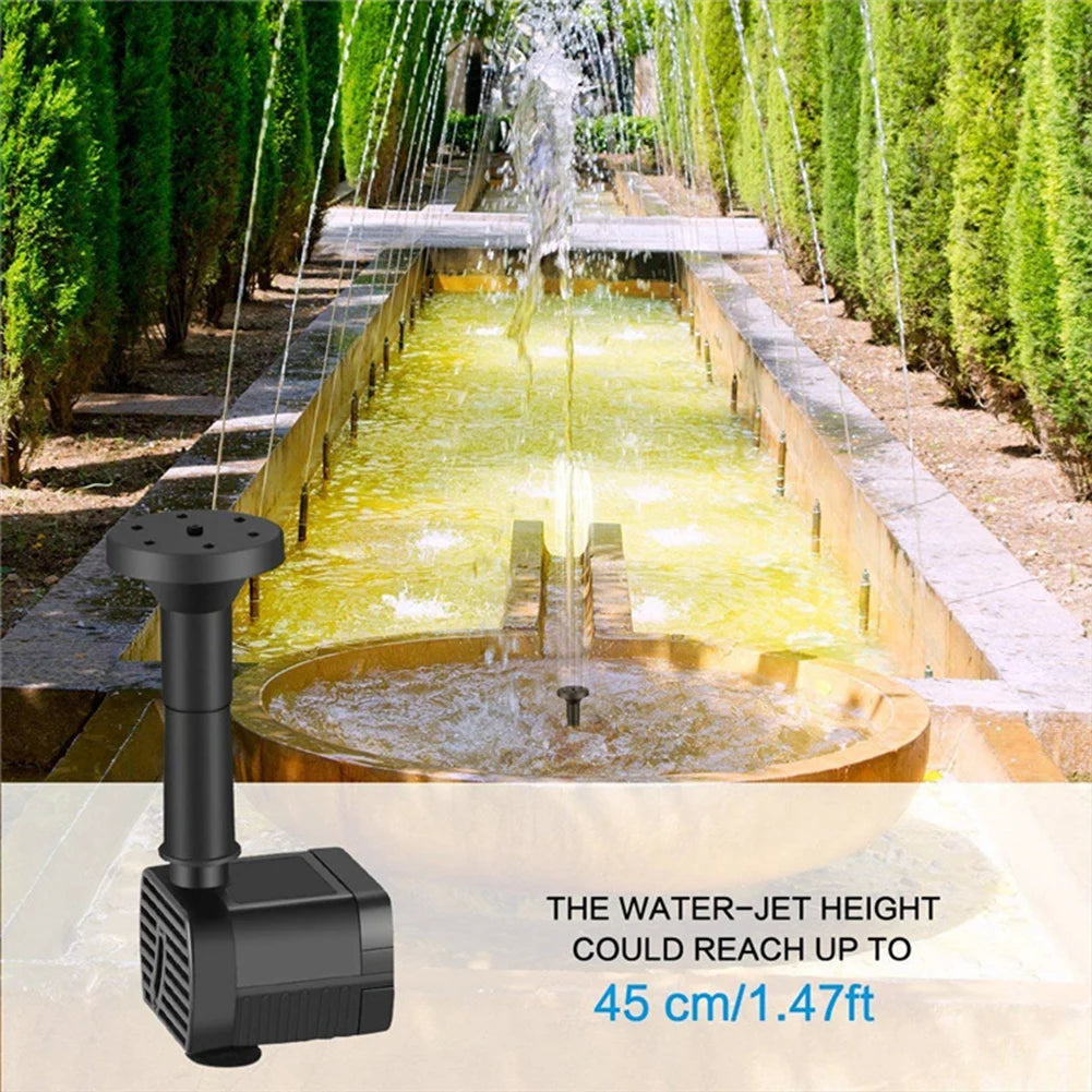 Solar Water Fountain Kit