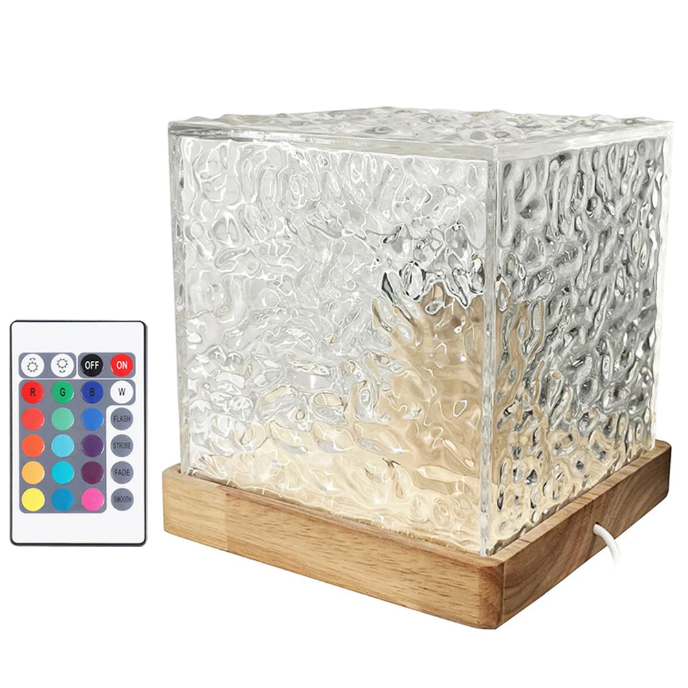 16 Colors Rotating Water Ripple Lamp