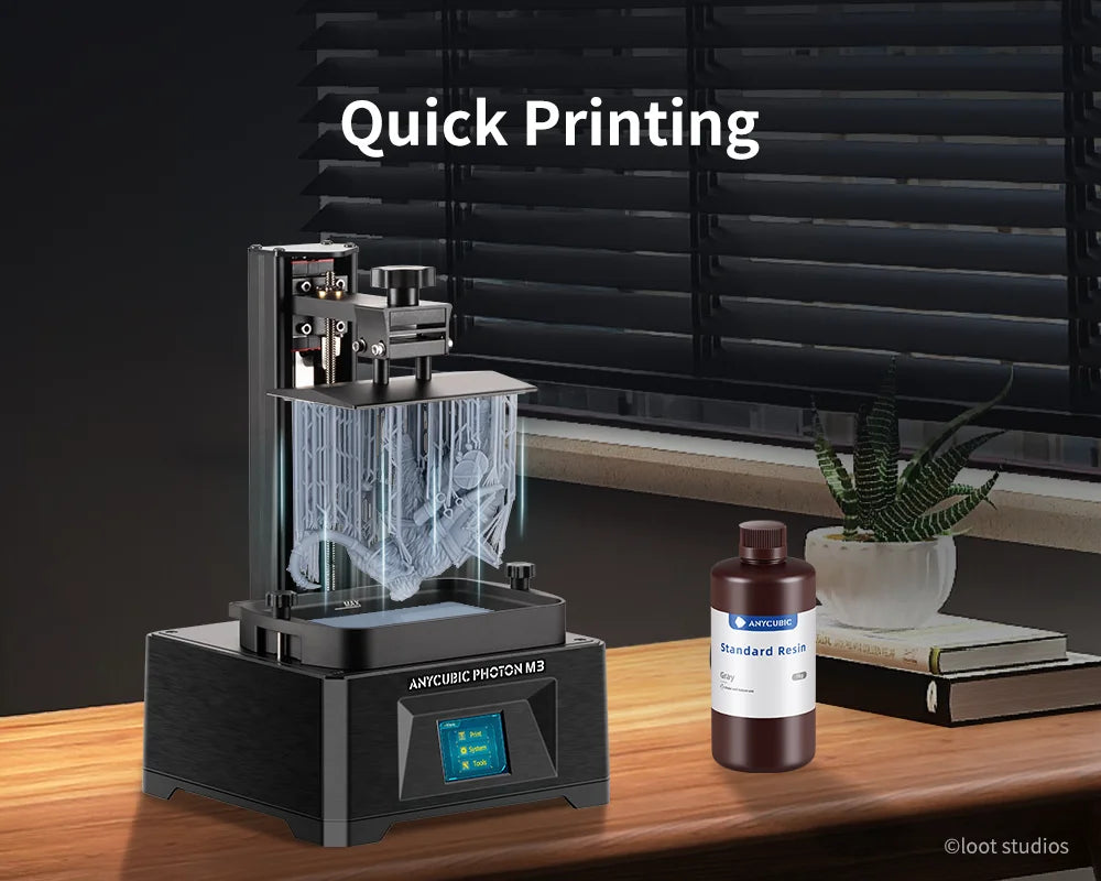 3D Printer High Precision Standard Resin Figurines