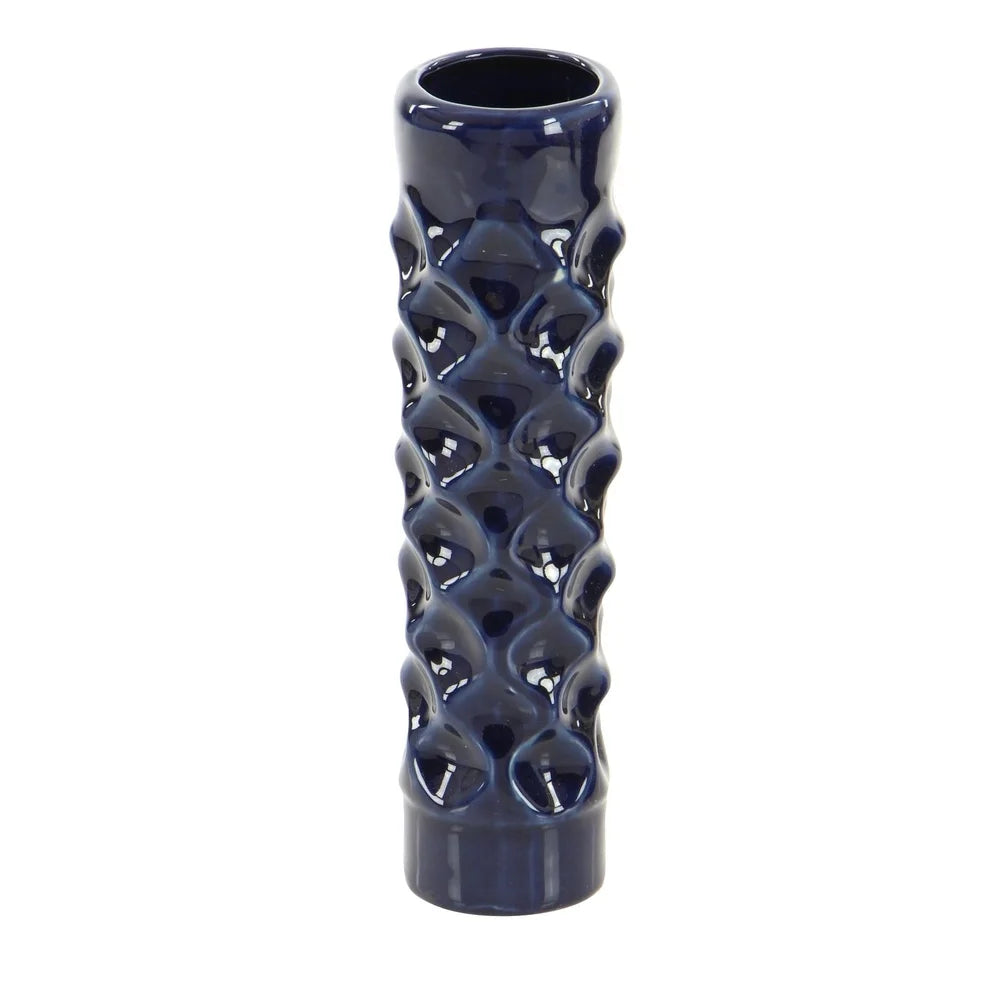 Dark Blue Ceramic Vases