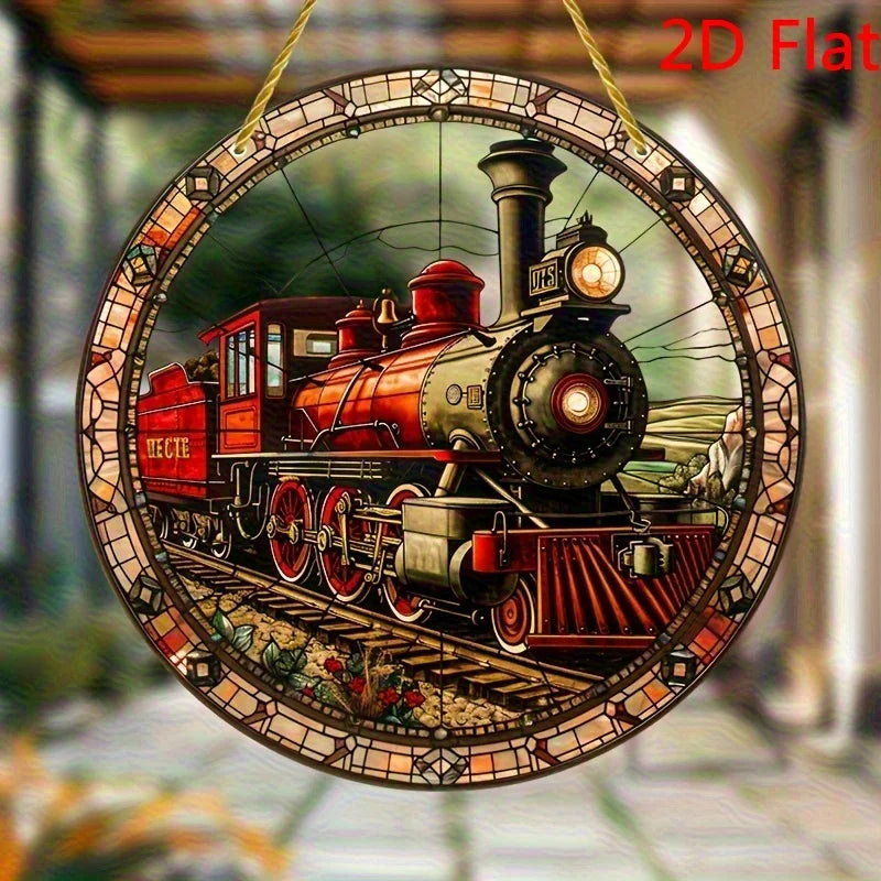 2D Stained Glass Suncatcher