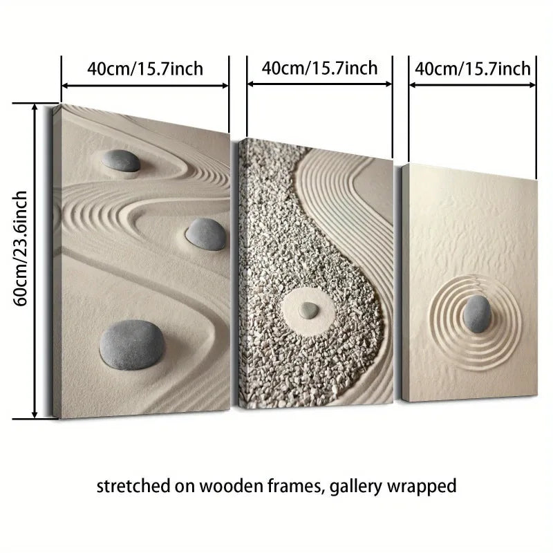 Canvas Wood Framed Poster Printed Painting