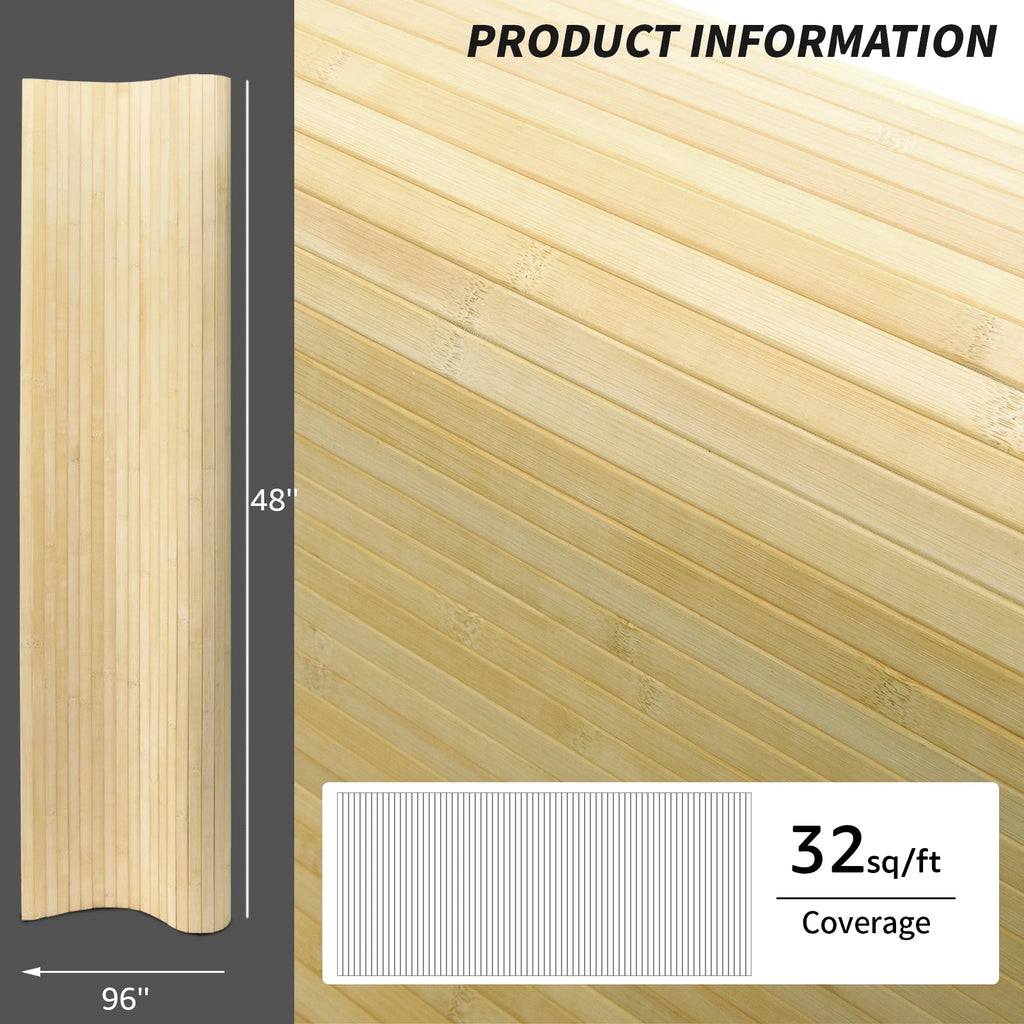 Natural Bamboo Wall Panel