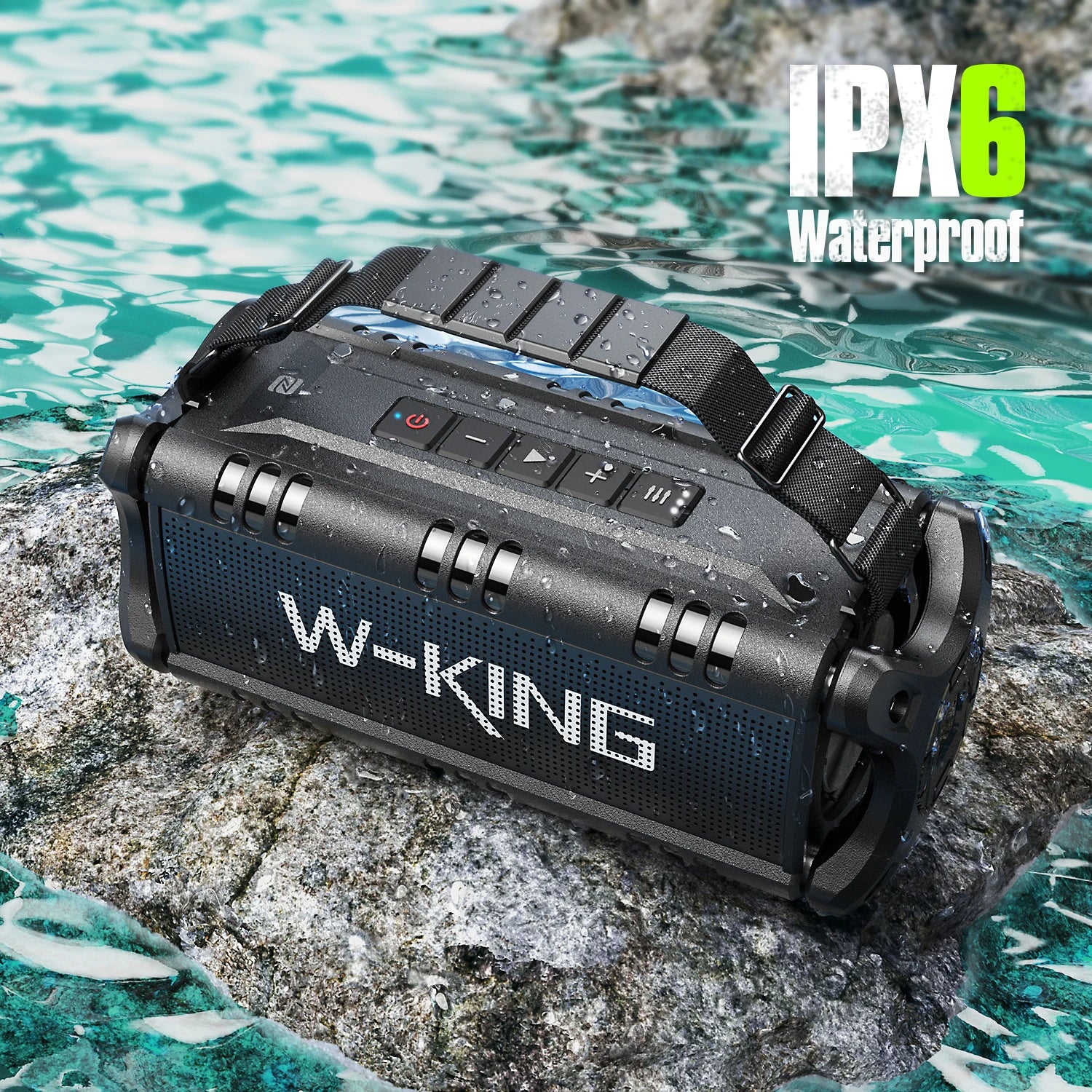 50W RMS Bluetooth Waterproof Speakers