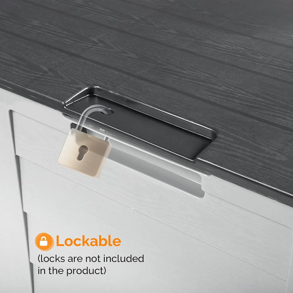 Lockable Plastic Storage