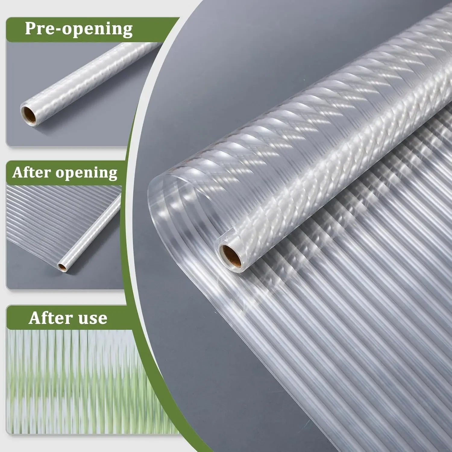 Reed Privacy Frosted Window Vinyl 3D Film