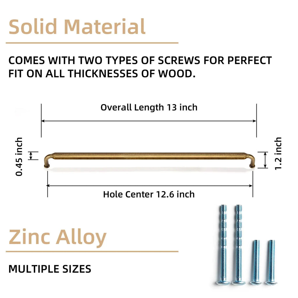 Retro Furniture Long Handle Cabinet Pulls Drawer Dresser Bronze Antique Knob Rustic Handle Kitchen Cabinet Knobs and Handles