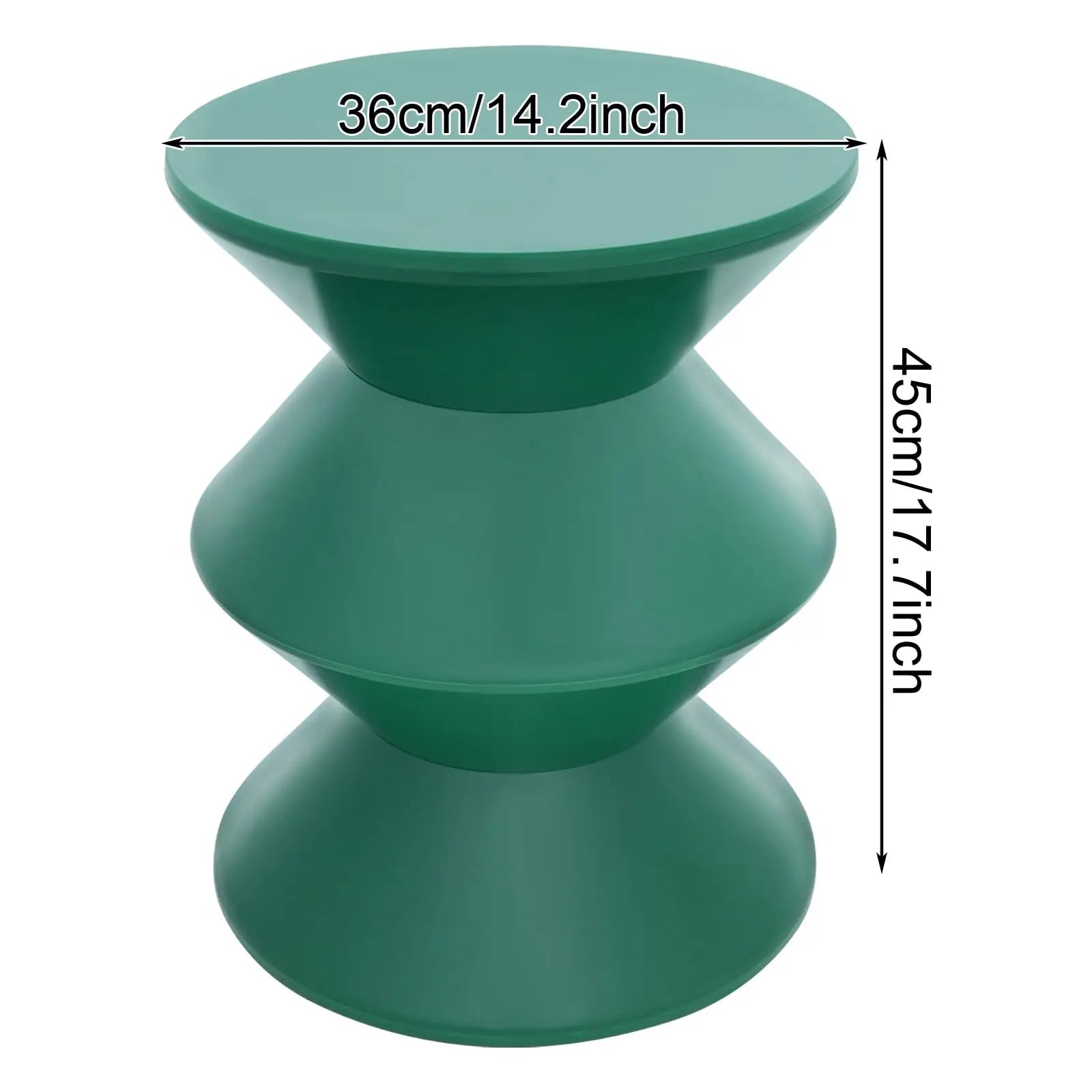 Pedestal Circle Accent Tables Geometric