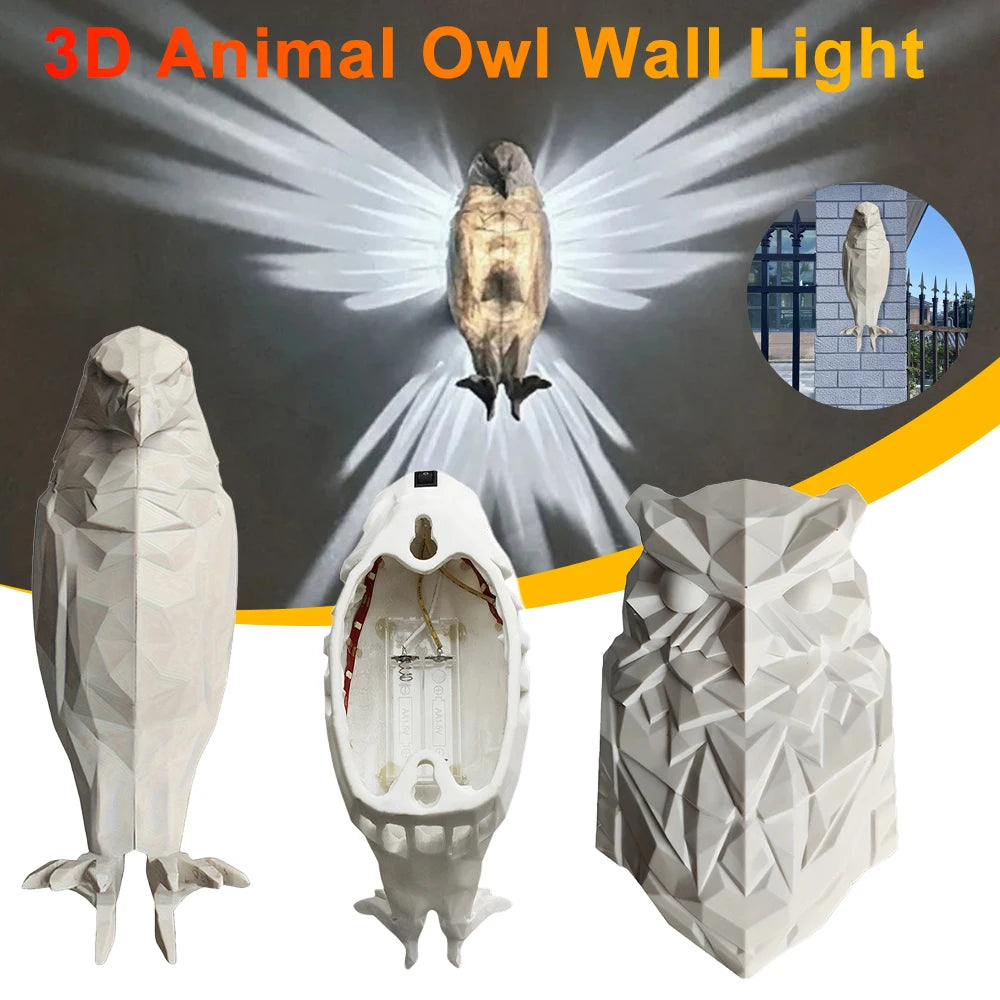 Projector Light 3D Animal LED Wall Lamp