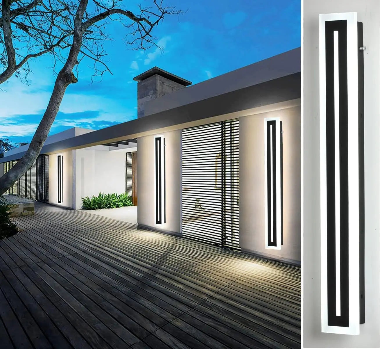 Long Strip Modern LED Wall Lighting