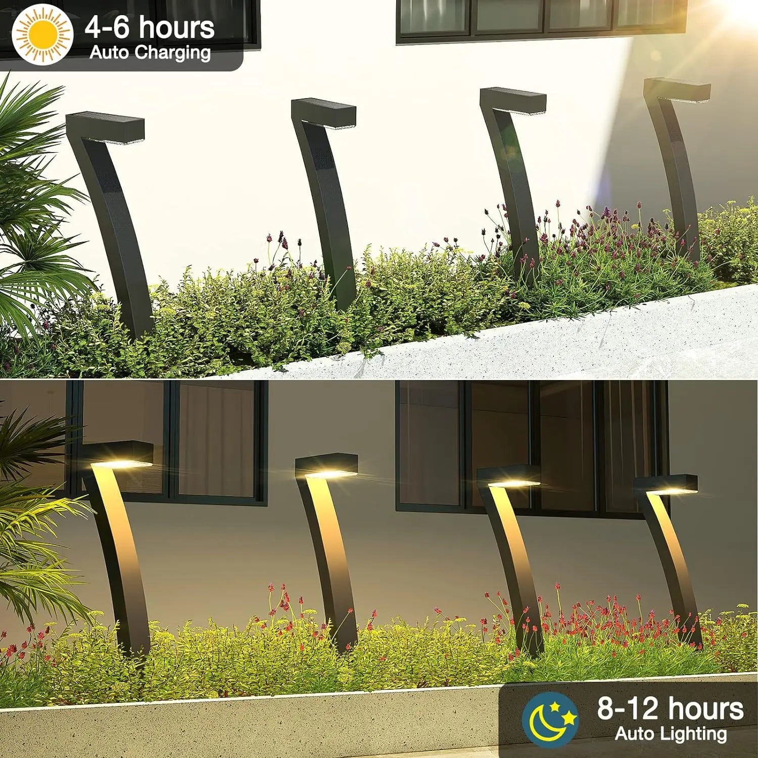 Bright Solar Outdoor Lights Pathway